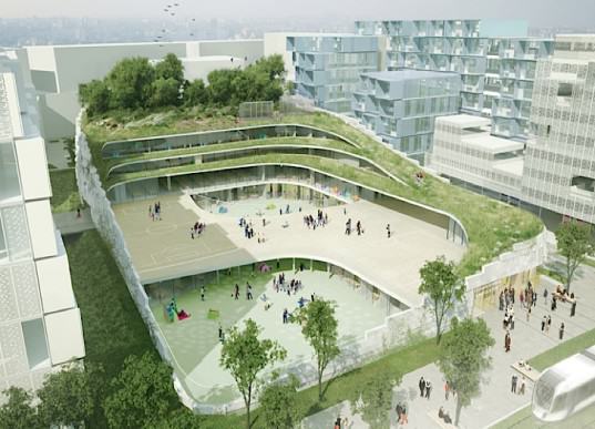 Primary School & Sport Hall by Chartier-Dalix architects Renault