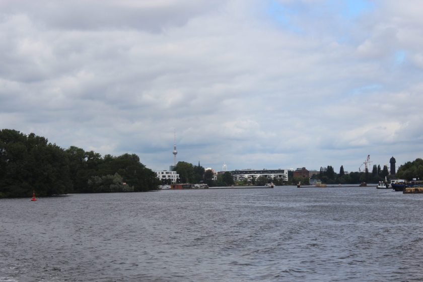 Langer Tag der Stadtnatur - Berlin panorama from boat