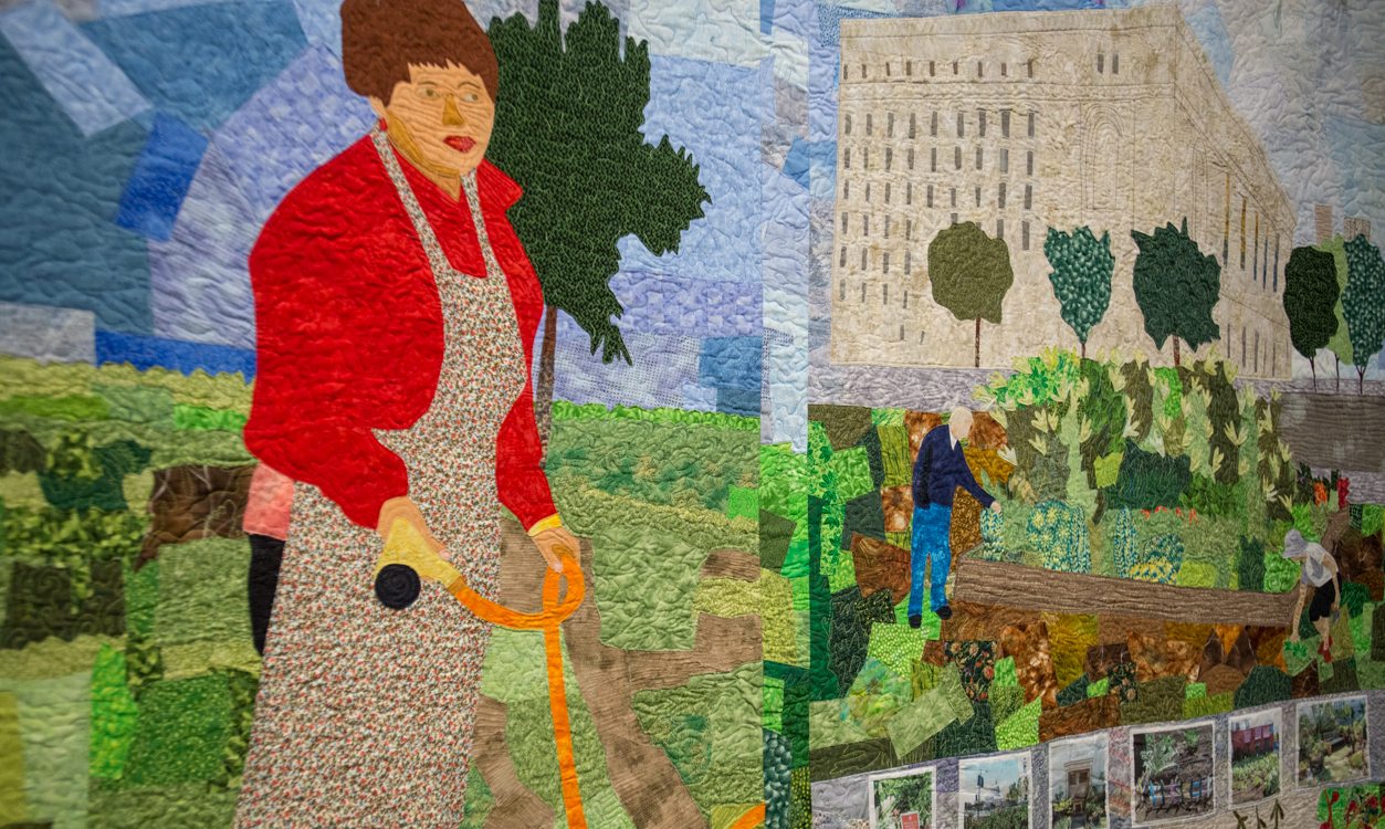 Intertwining People, Nature, and Place with Quilts and Thread
