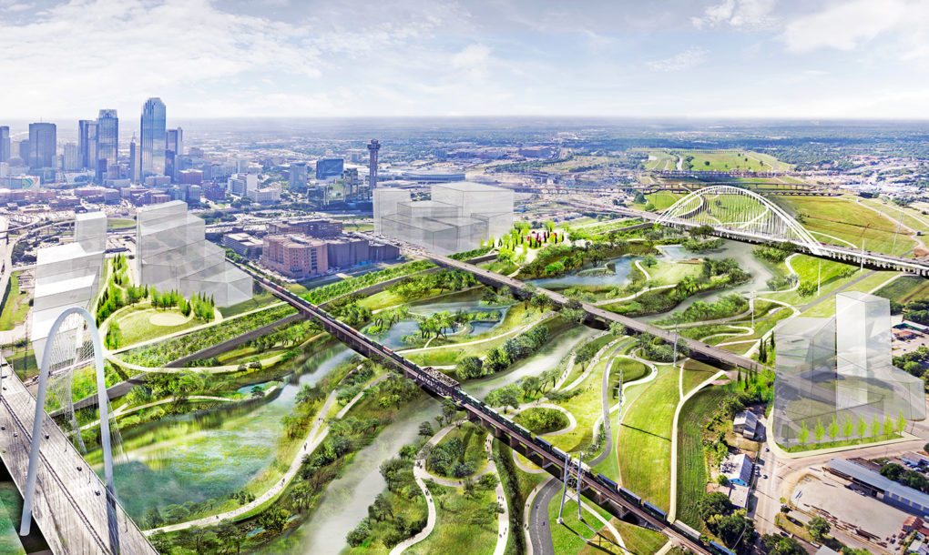 How Large Parks Complete Cities