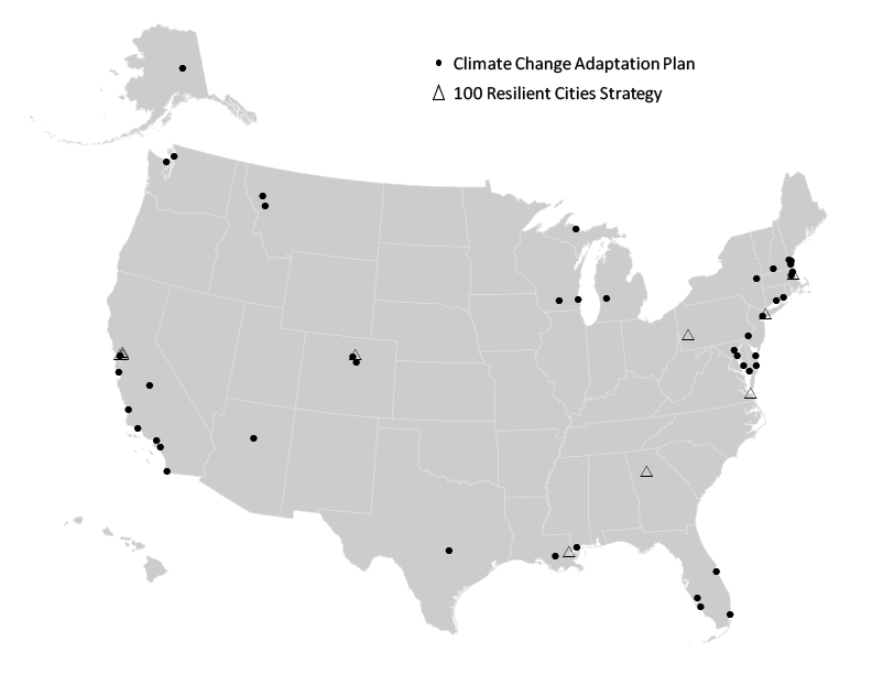How Do City Resilience and Climate Change Adaptation Plans Compare?