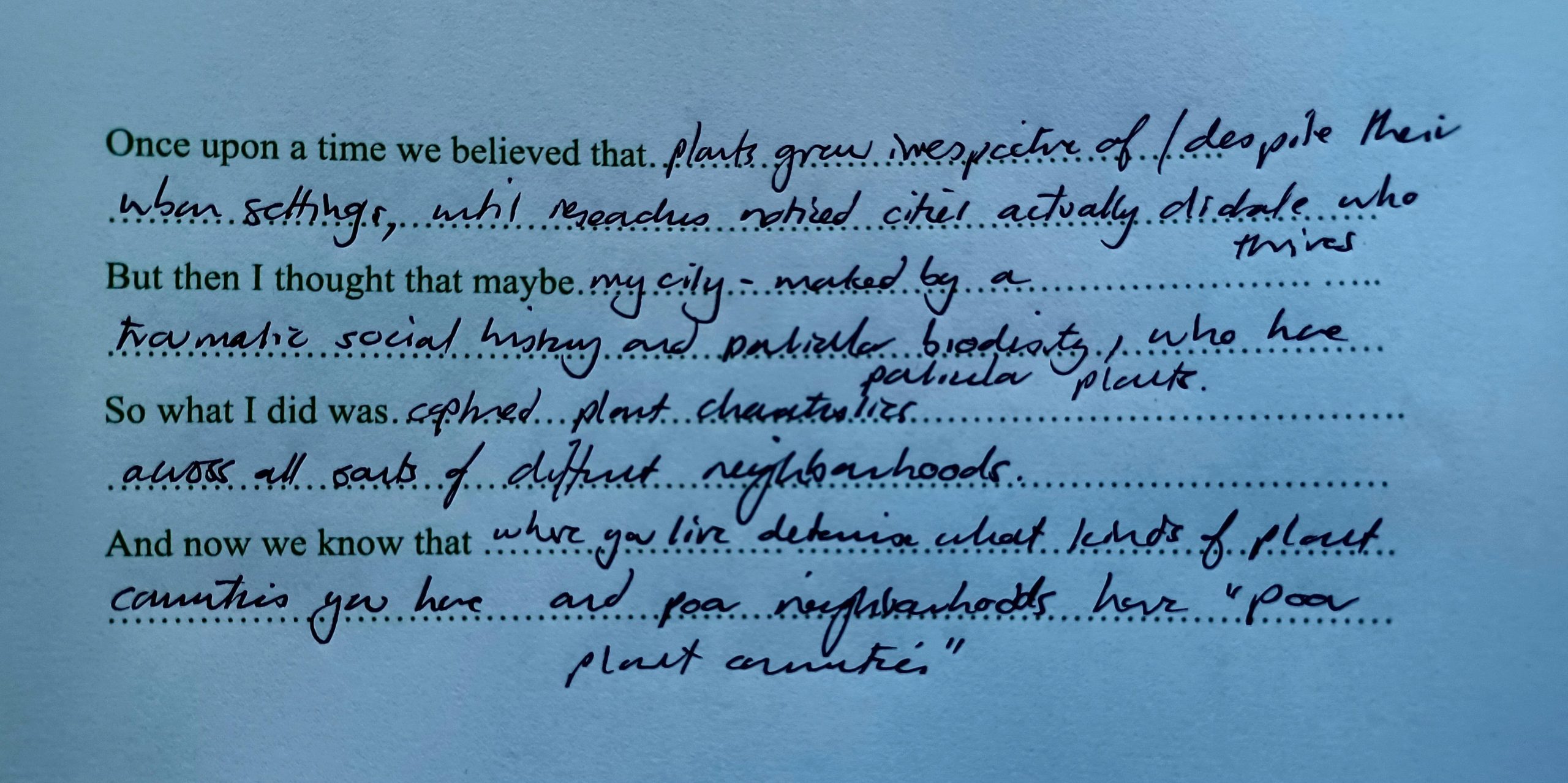 Story. Telling. If you had a project from science or practice and wanted to make it a better story — one that could reach into new audiences — what would you do?